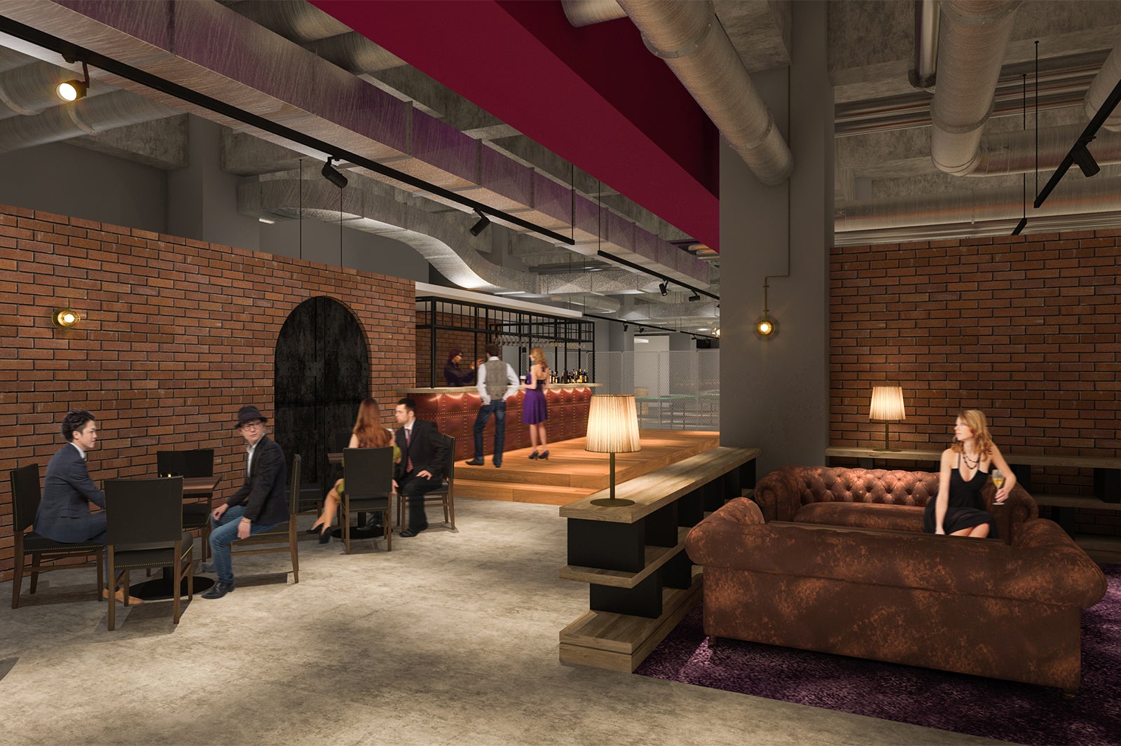 アソビルB1F：PITCH CLUB／画像提供：アカツキライブエンターテインメント