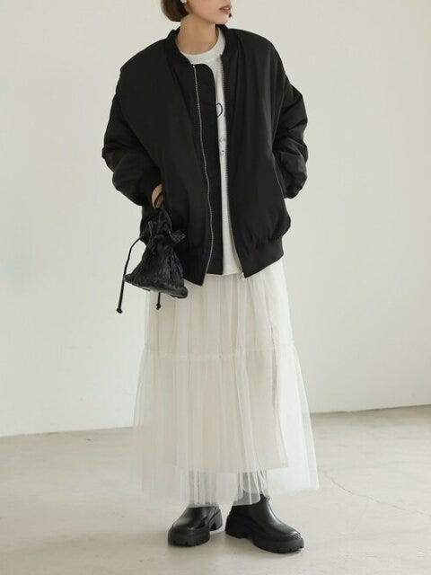 大人女子におすすめの冬スカートコーデ