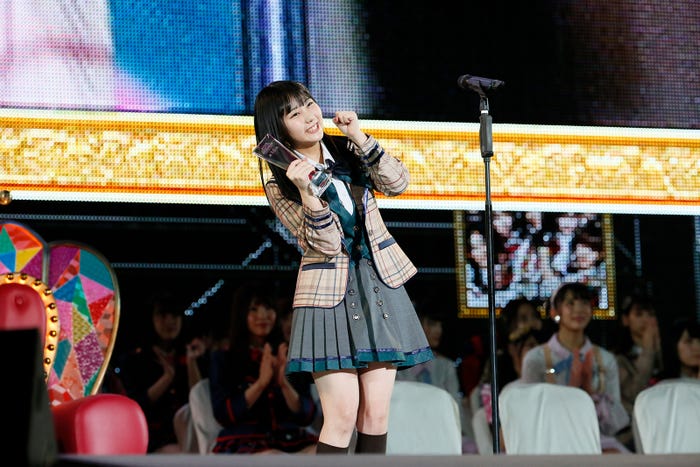 田中美久「AKB48 53rdシングル 世界選抜総選挙」(C)AKS