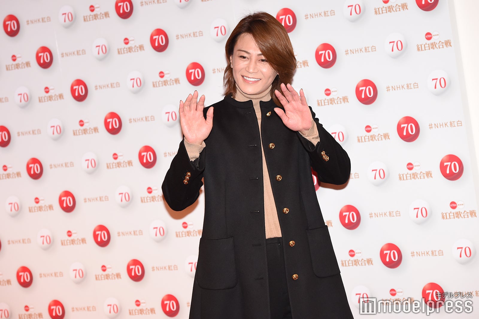 氷川きよし／28日のリハーサル時に撮影 （C）モデルプレス