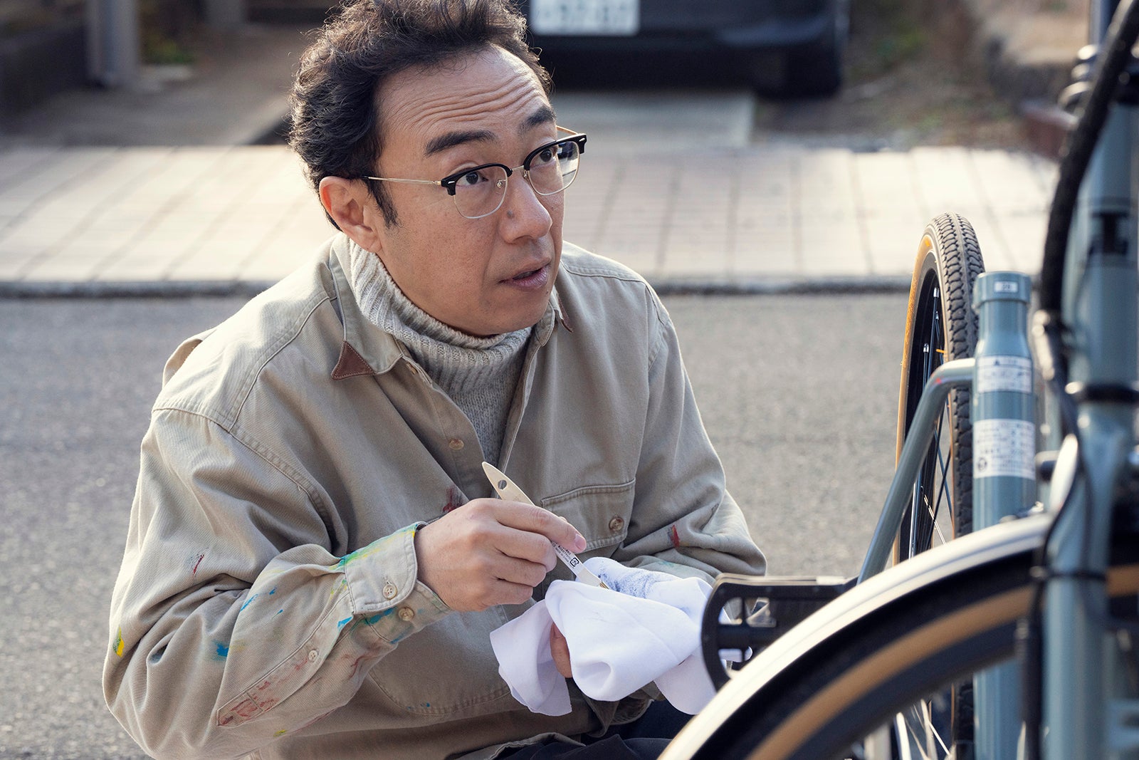 角田晃広「ホットスポット」第4話（C）日本テレビ