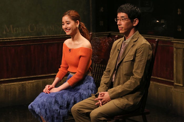 新木優子、野間口徹(C)関西テレビ