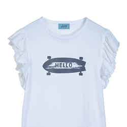 HELLO ロゴフリルTシャツ「deicy」7,020円(税込)