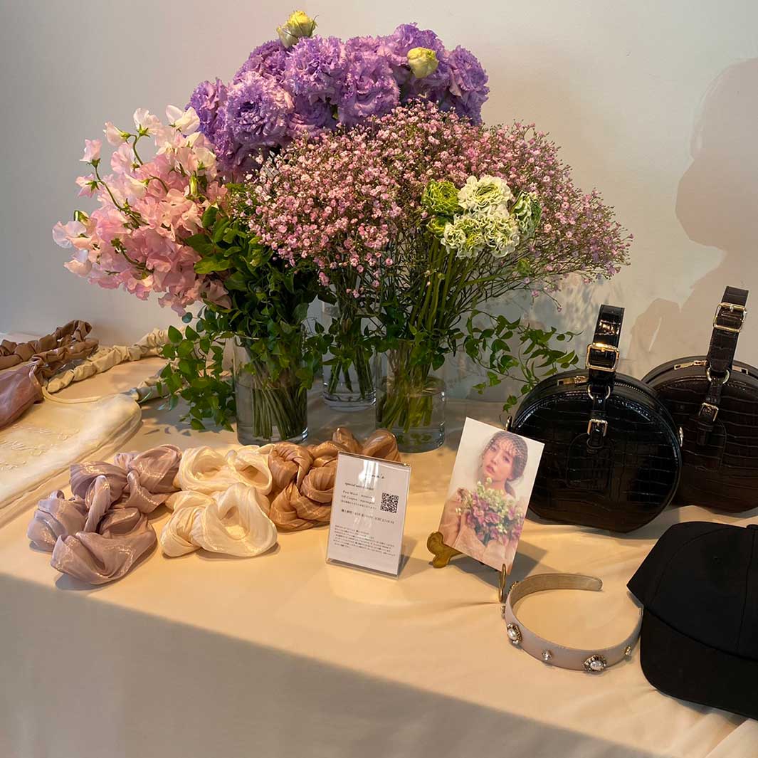 三上悠亜プロデュースブランド「miyour’s」展示会の様子（提供写真）