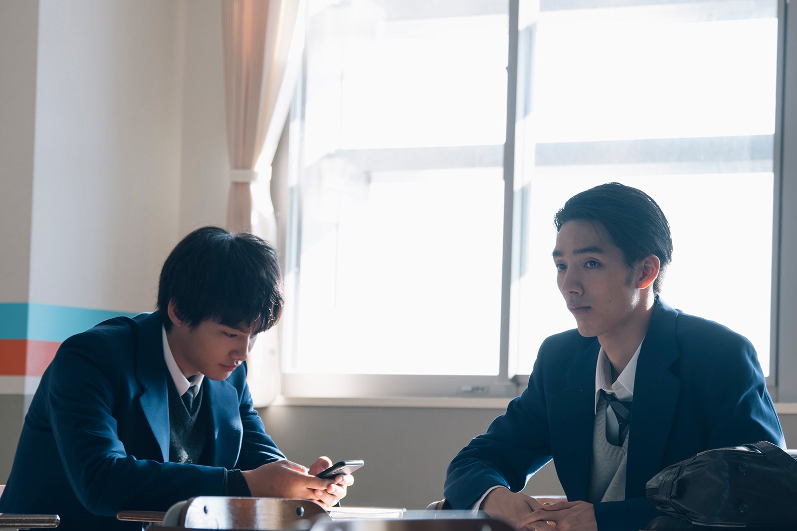野村周平、清水尋也／「電影少女」第3話より（C）「電影少女2018」製作委員会