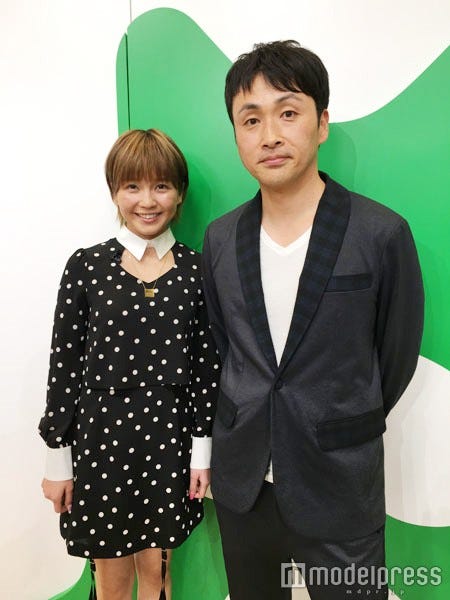 宇野実彩子と児嶋一哉(画像提供:所属事務所)