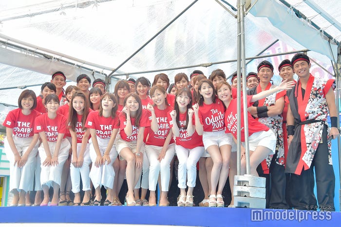 お台場ワンガン娘’18&四代目オマツリ男 (C)モデルプレス