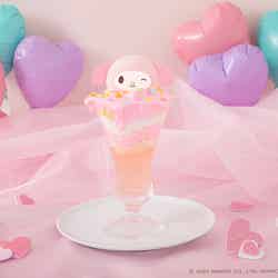がんばったけどこぼれちゃった◇マイメロディ パフェ税込1,490円(◇=は正式にはハートマーク)(C)2024 SANRIO CO.,LTD.APPROVAL NO.L654057