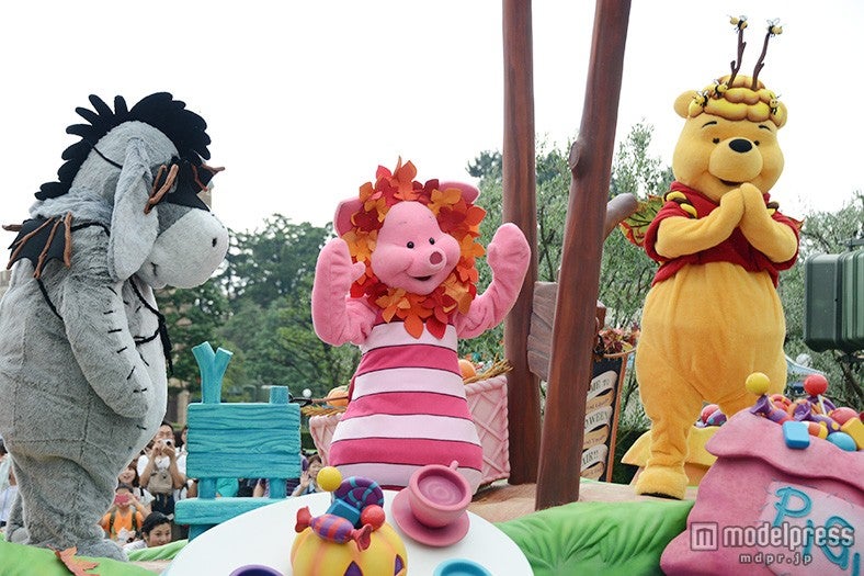 パレード「ハッピーハロウィーンハーベスト」／イーヨ、ピグレット、プーさん