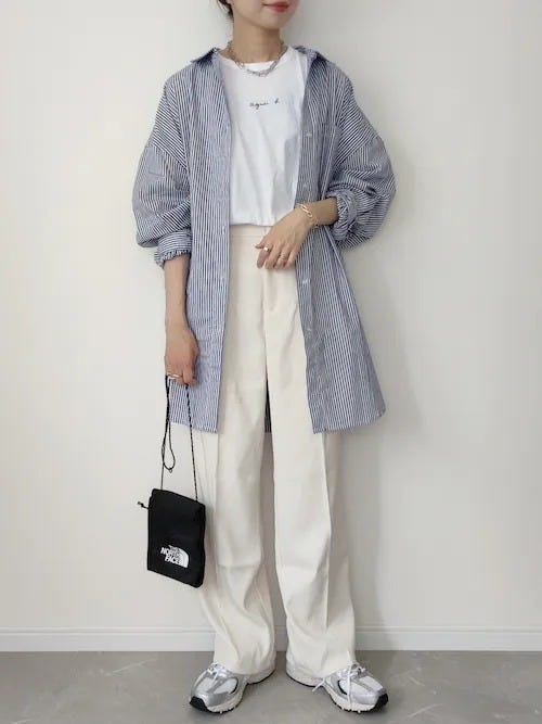 ストライプシャツ