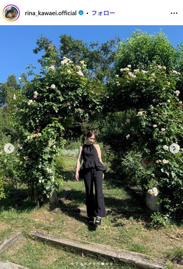 川栄李奈Instagramより