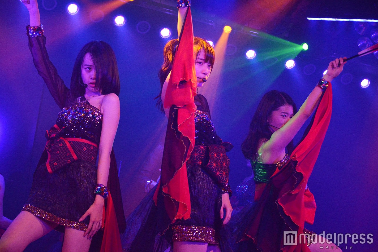 横山結衣、後藤萌咲、竹内美宥「孤独な星空」／井上ヨシマサ「神曲縛り」公演（C）モデルプレス