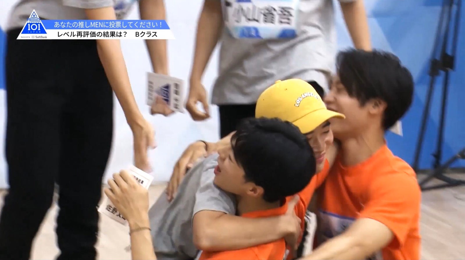 Bクラスへの昇格に喜ぶ今西正彦（提供画像）