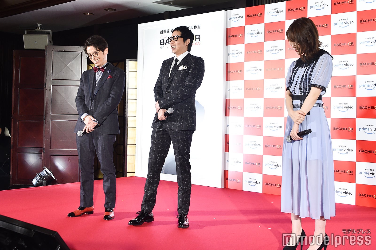 （左から）藤森慎吾、今田耕司、指原莉乃 （C）モデルプレス