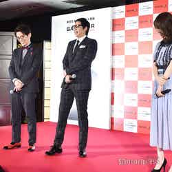 （左から）藤森慎吾、今田耕司、指原莉乃 （C）モデルプレス