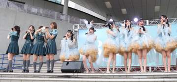 Rain Tree お台場フリーライブで動員2500人達成！念願の「16人全員歌唱曲」もゲット