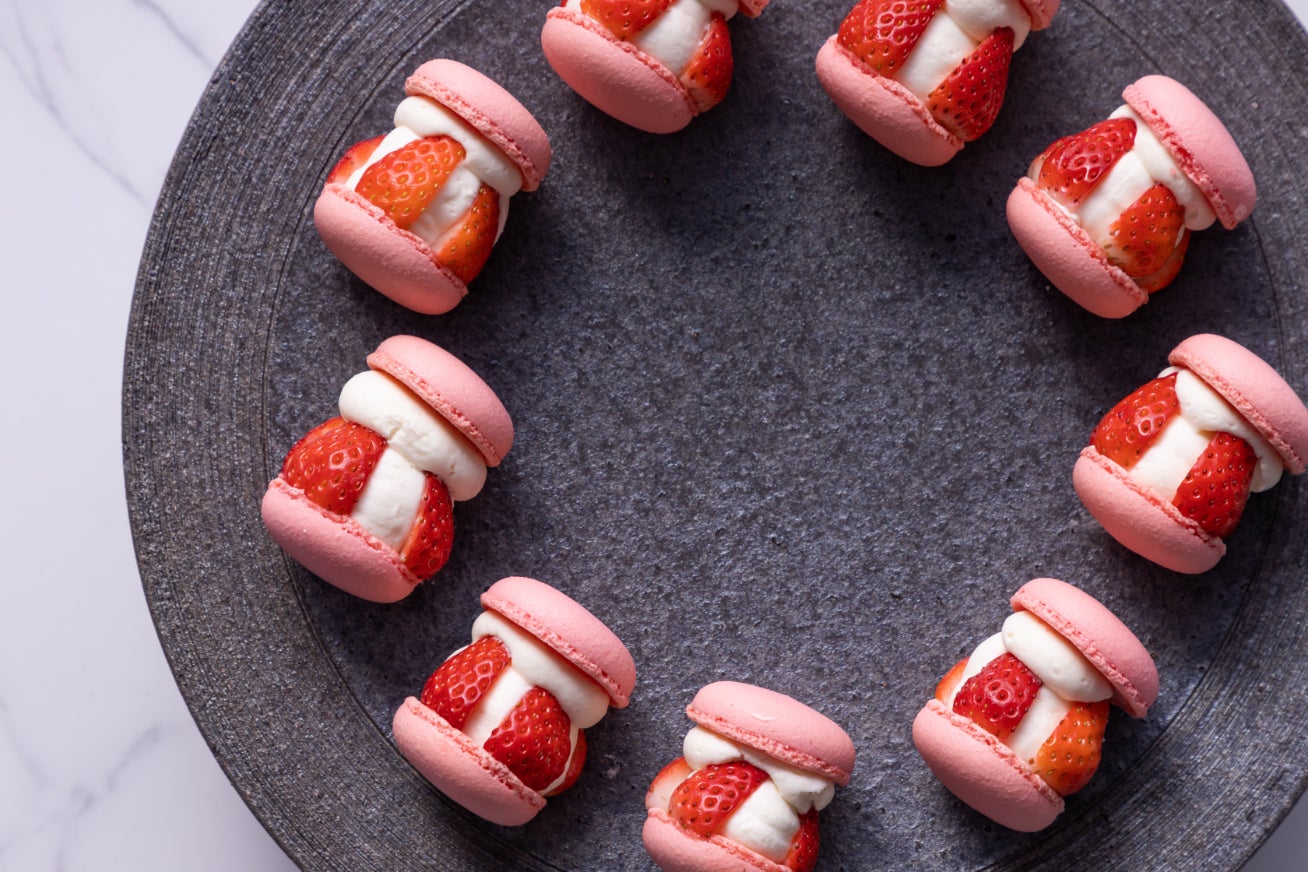 ストロベリートゥンカロン（韓国）／画像提供：コンラッド大阪