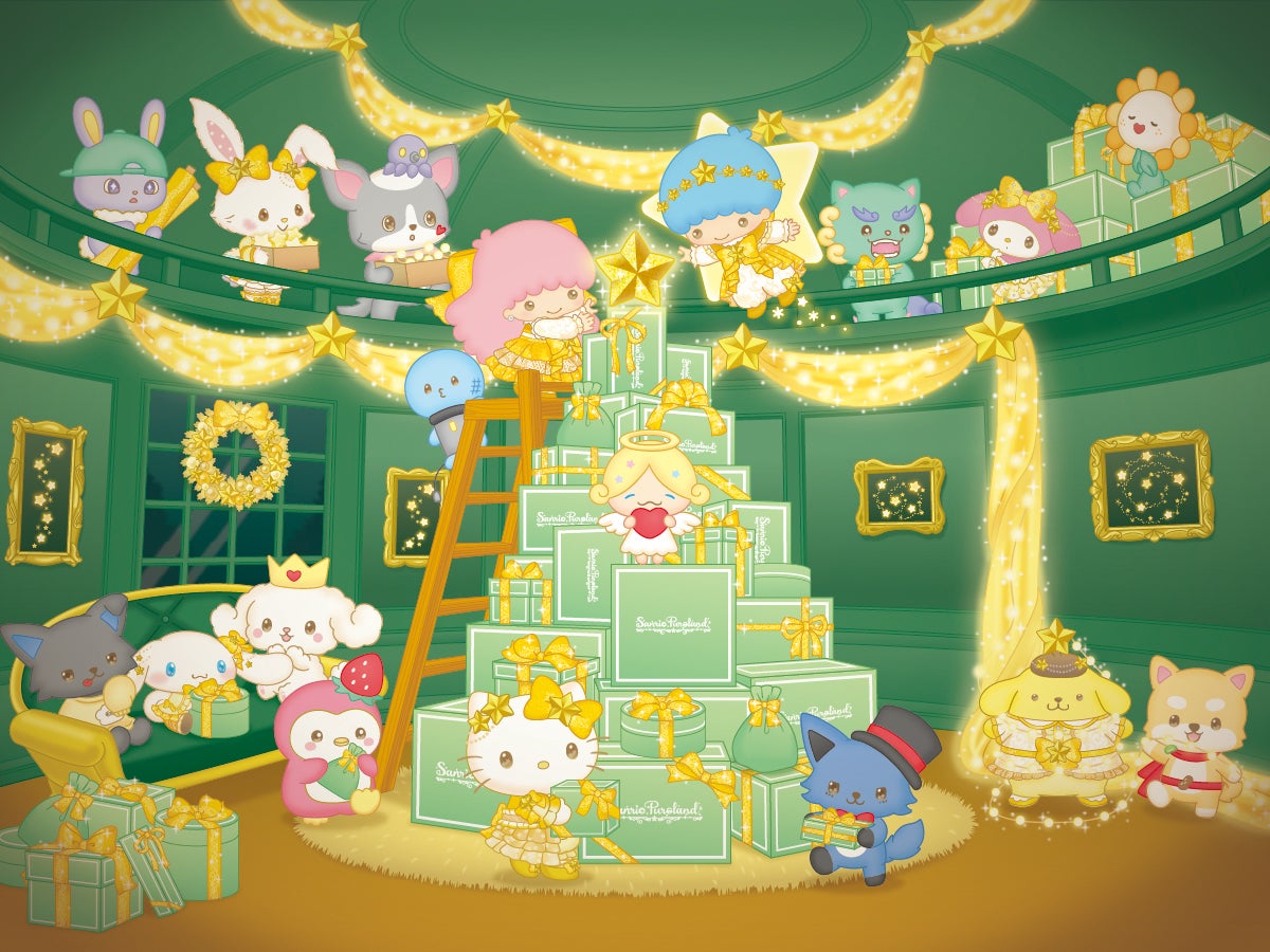 Puroland Illumination Christmas（C）2025 SANRIO CO., LTD. TOKYO, JAPAN 　著作 株式会社サンリオ