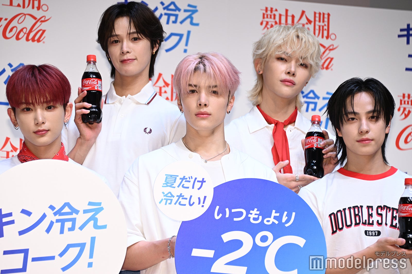 HARUA（ハルア）、K（ケイ）、MAKI（マキ）、NICHOLAS（ニコラス）、TAKI（タキ）（C）モデルプレス