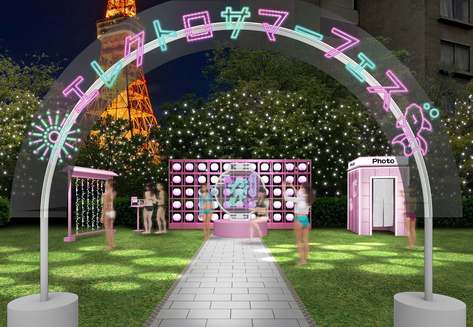 CanCam × Tokyo Prince Hotel Night Pool 2024／提供画像