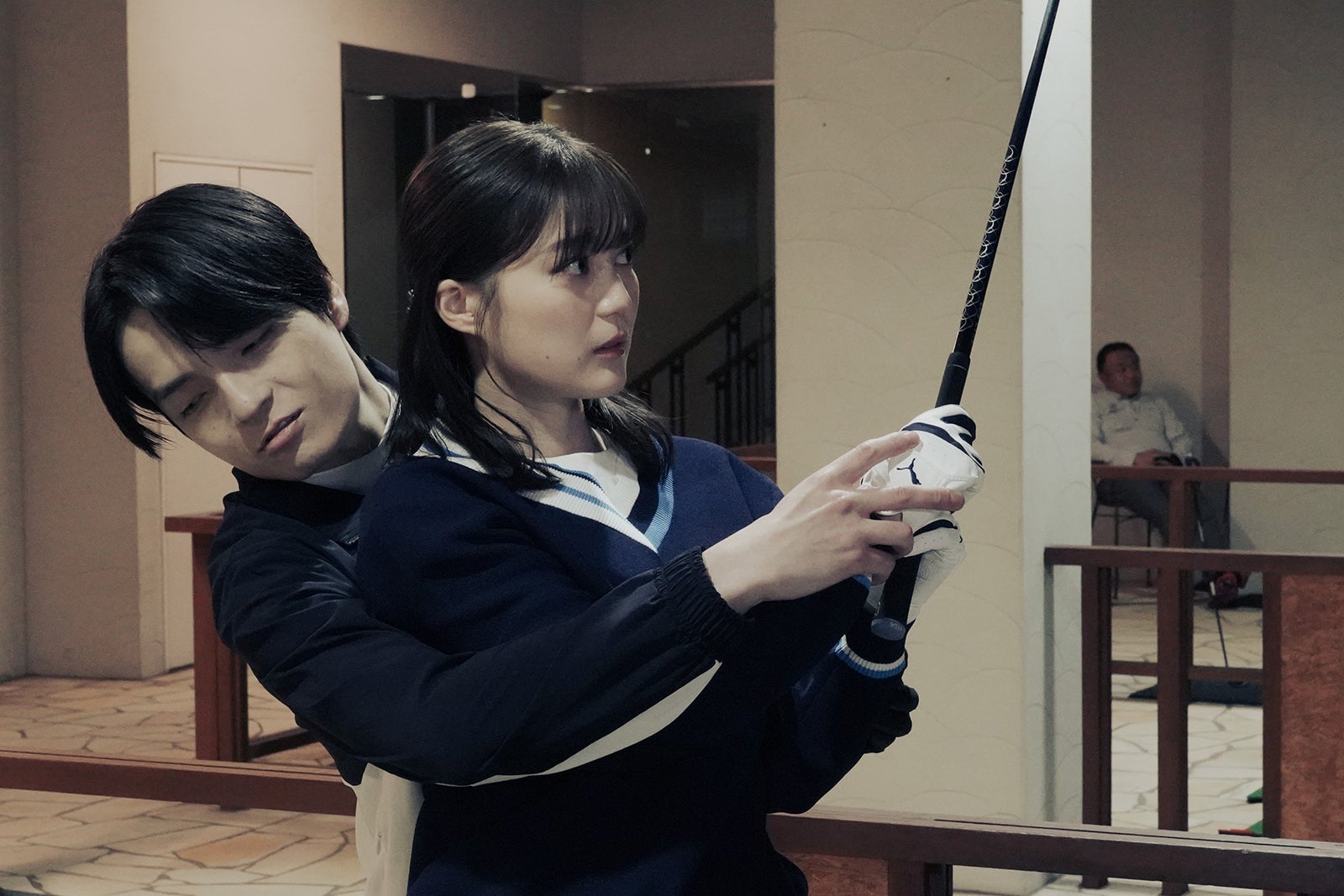 岡山天音、生田絵梨花「アンメット ある脳外科医の日記」第3話より（C）カンテレ