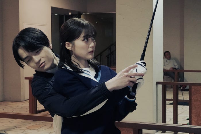 岡山天音、生田絵梨花「アンメット ある脳外科医の日記」第3話より(C)カンテレ