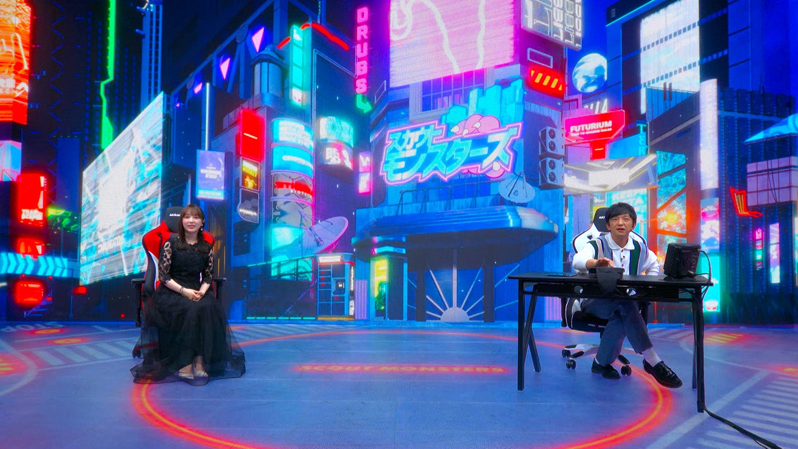 与田祐希、向井慧 （C）日本テレビ