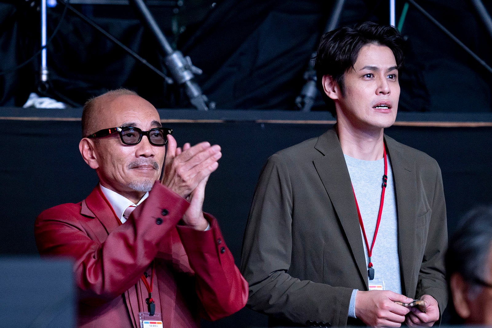 竹中直人、宮野真守 「君の花になる」最終話より（C）TBS