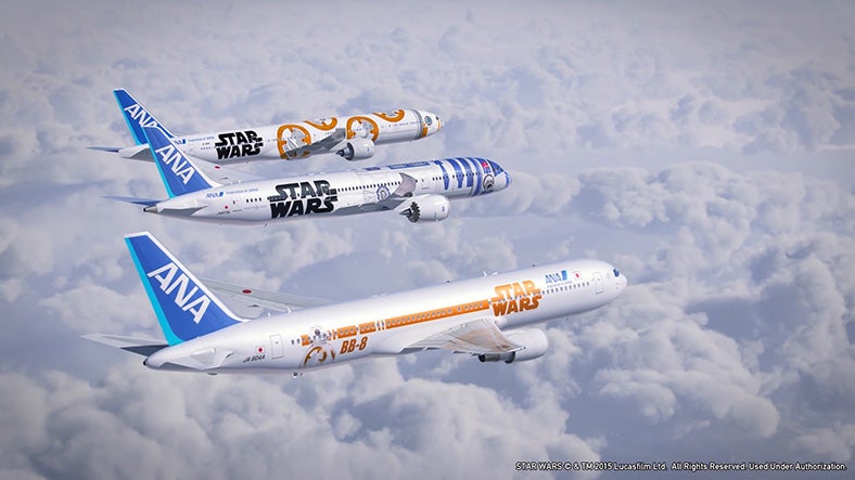 【未使用・超貴重】ANA スターウォーズ 非売品 モデルプレーン特別塗装機セット 未使用・超貴重】ANA スターウォーズ 非売品 モデルプレーン特別塗装機