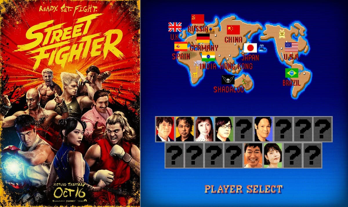 『ストリートファイター／ザ・ムービー』予告解禁、ゲーム版キャストが吹替集結！