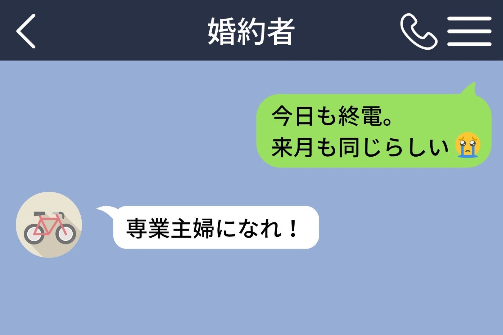 「専業主婦になれ」と送ってきた婚約者に、私が返した１文