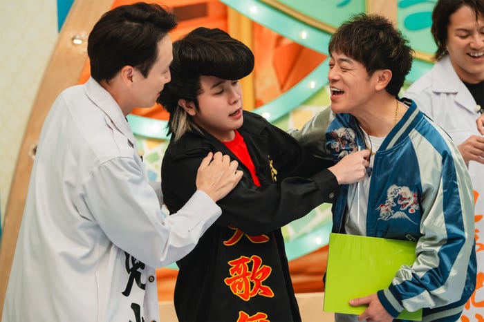 児嶋一哉、陣内智則、大森元貴(C)TBS