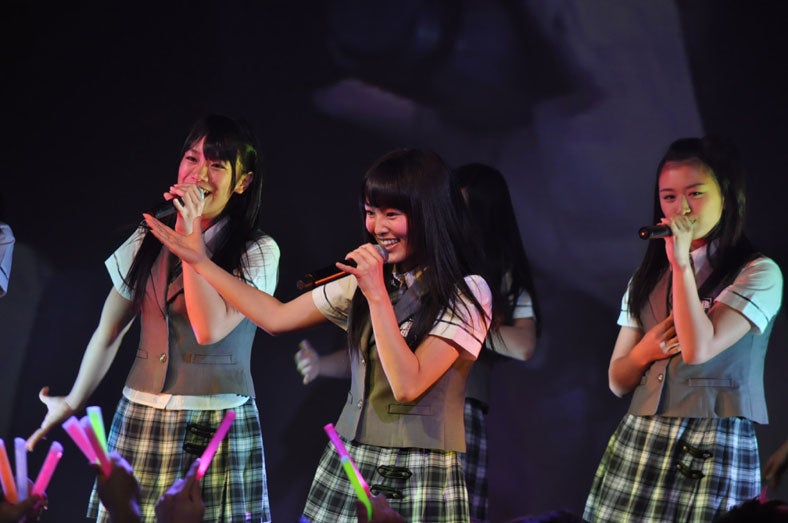 「smart＆miniおしゃれ学園祭」に出演したNMB48