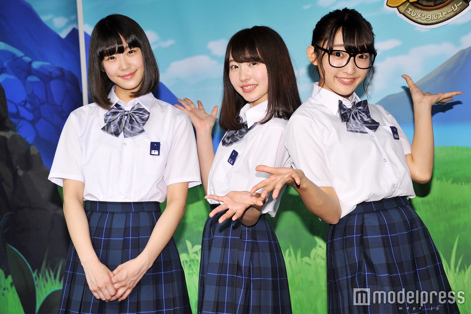 加村真美、まこ、みなみ（C）モデルプレス