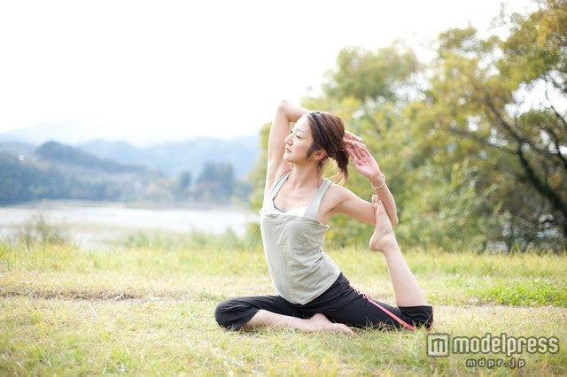 ヨガで汗をかいた後にもぴったり