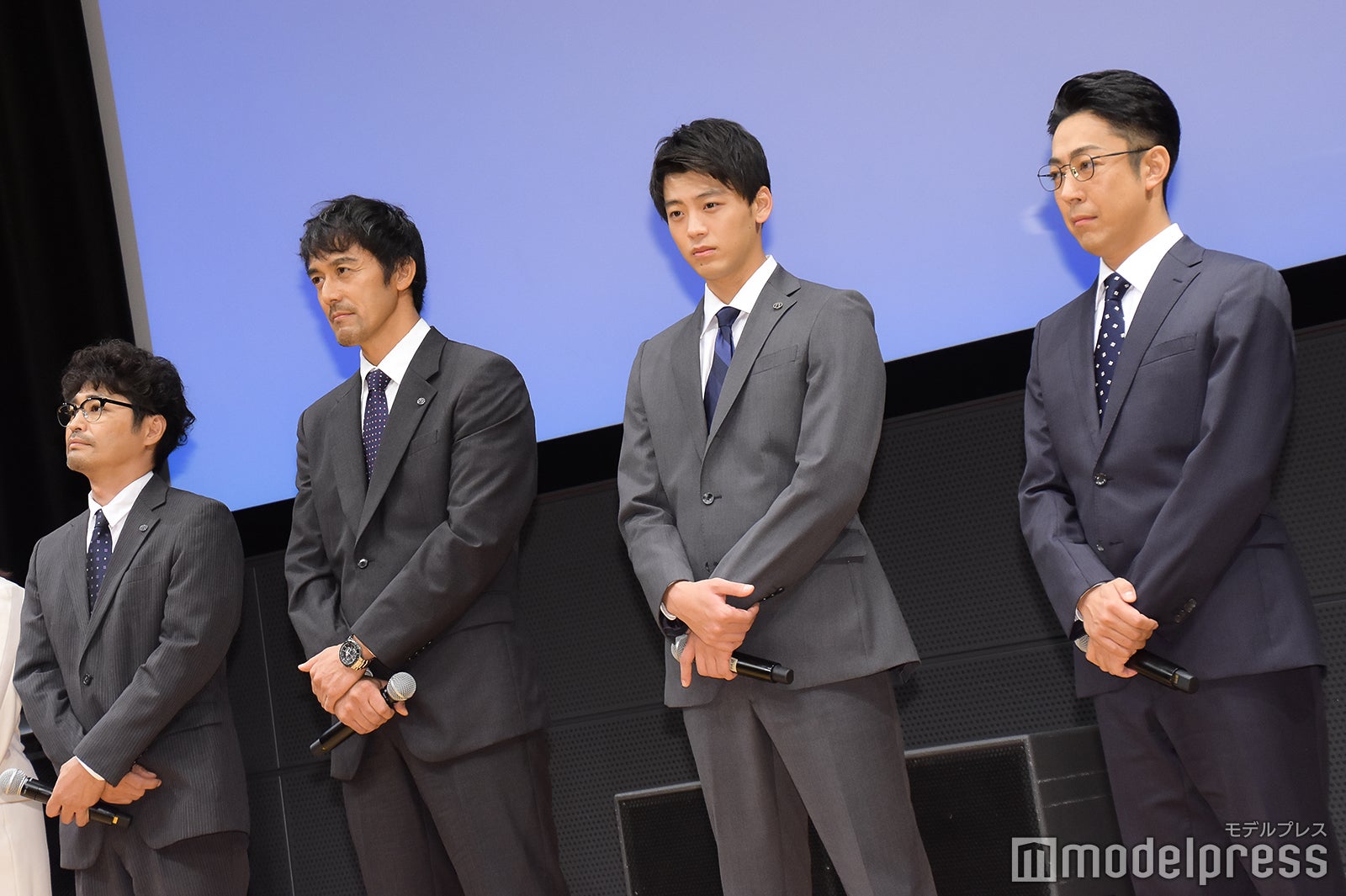 安田顕、阿部寛、竹内涼真、尾上菊之助 （C）モデルプレス