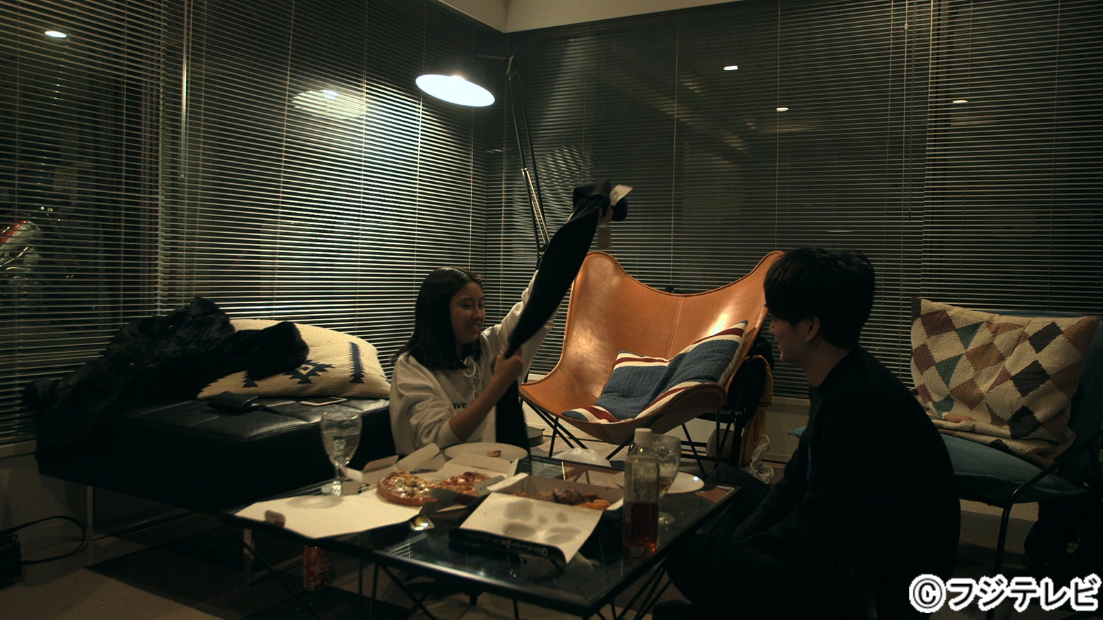 カップルのみのりと達也『TERRACE HOUSE BOYS ＆ GIRLS IN THE CITY』19th WEEK（C）フジテレビ／イースト・エンタテインメント