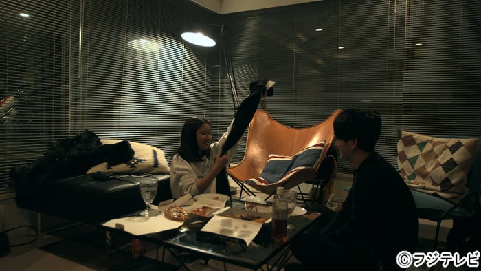 カップルのみのりと達也『TERRACE HOUSE BOYS & GIRLS IN THE CITY』19th WEEK(C)フジテレビ/イースト・エンタテインメント
