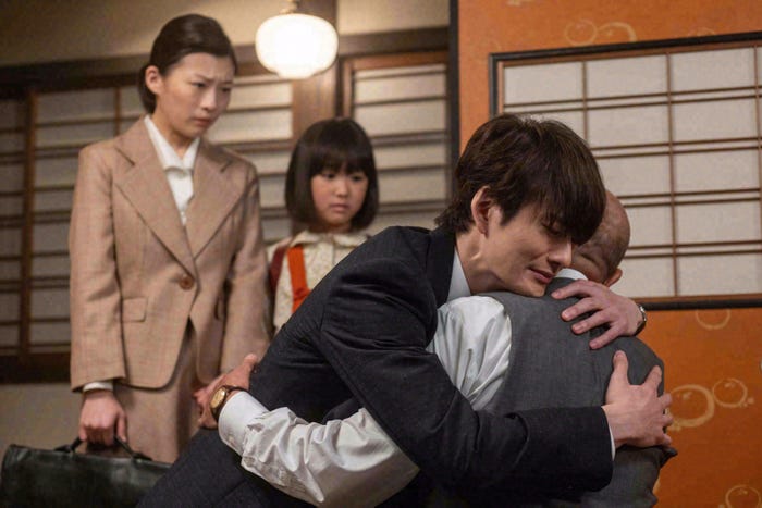 伊藤沙莉、竹澤咲子、岡田将生、高橋克実「虎に翼」第85話(C)NHK