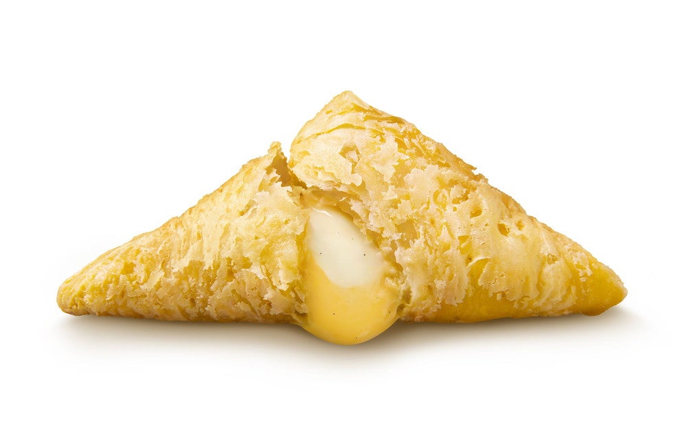 マクドナルド「三角チョコパイ よくばりカスタード」「三角チョコパイ 黒」秋冬のとろ～りスイーツ