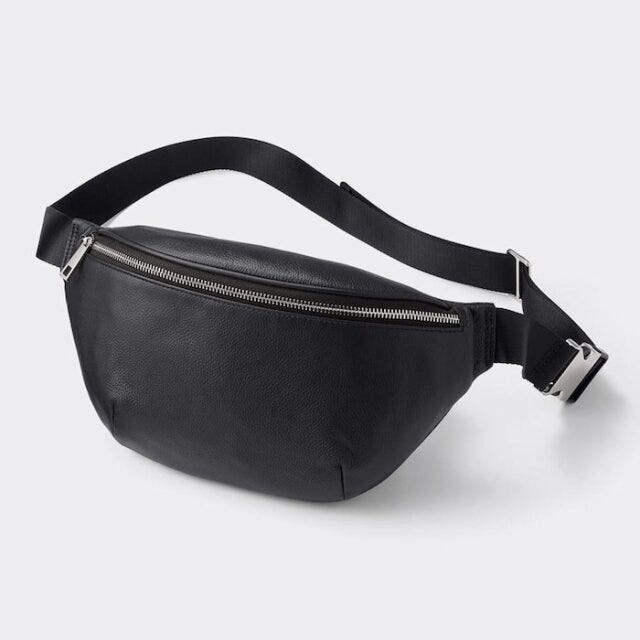 GU　バッグ　レザー新作