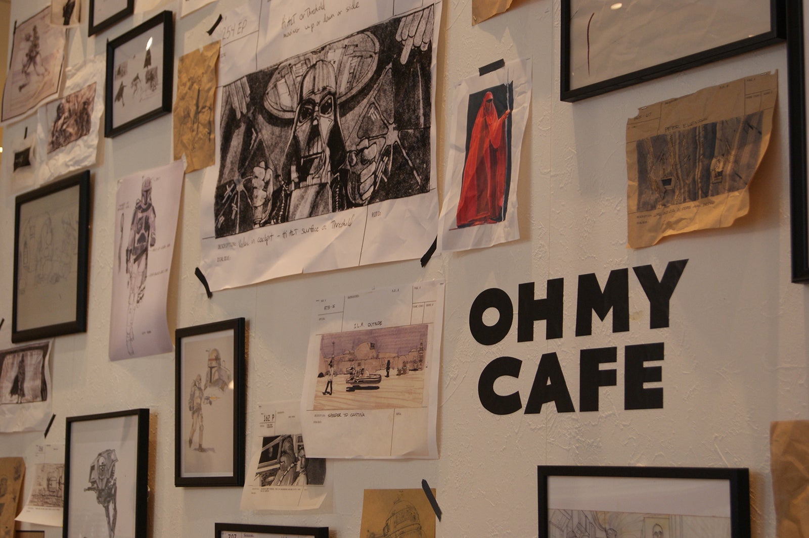 「スター・ウォーズ」OH MY CAFE（C）＆ TM Lucasfilm Ltd．