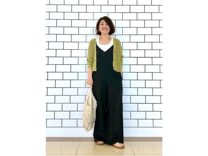 あえてワンサイズ上のLサイズを選んでゆったり着ても◎　出典：StyleHint