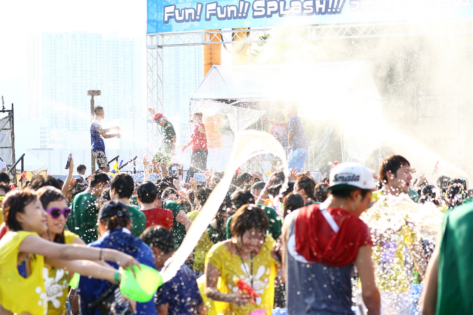初開催時の様子／画像提供：ファンファンスプラッシュ実行委員会