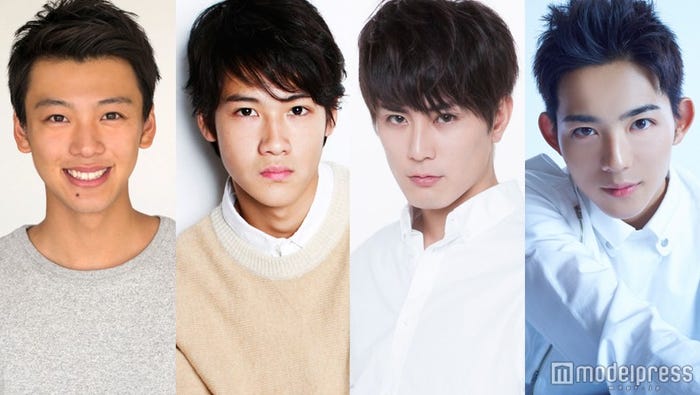 (左から)竹内涼真、葉山奨之、間宮祥太朗、竜星涼