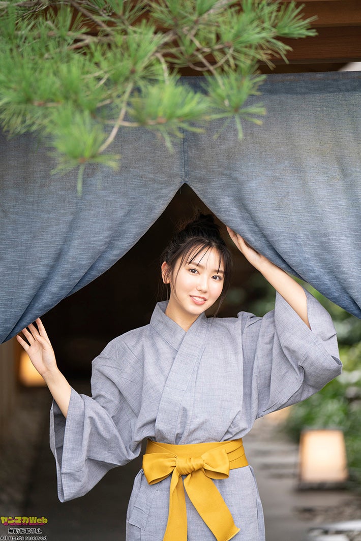 沢口愛華（C）佐藤佑一／ヤンマガWeb