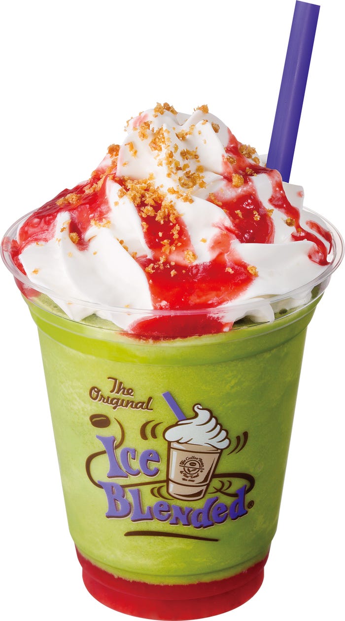 抹茶ストロベリー アイスブレンディット/画像提供:L.A Style株式会社