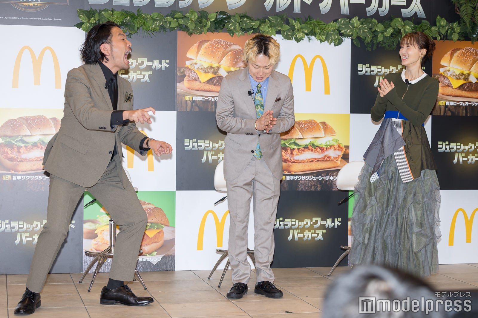 盛山晋太郎、リリー、菅井友香（C）モデルプレス