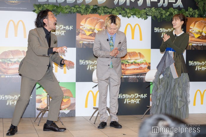 盛山晋太郎、リリー、菅井友香(C)モデルプレス