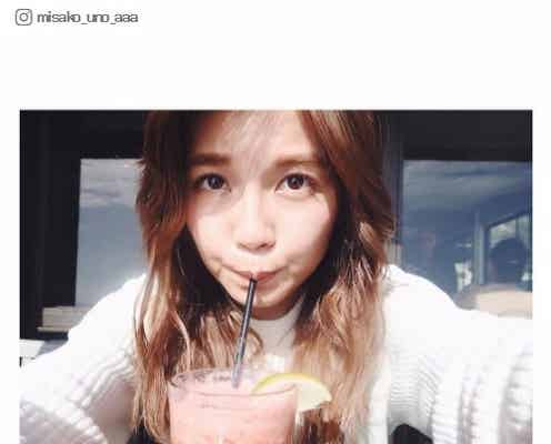 AAA宇野実彩子の“太眉”ナチュラルメイクが可愛い「女神級」「いつもと違う」